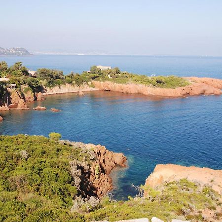 Agay Cap Esterel Le Hameau F2 Clim Plein Sud Dernier Etage Magnifique Vue Mer Saint-Raphaël Esterno foto
