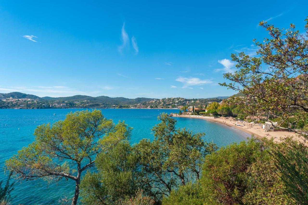 Agay Cap Esterel Le Hameau F2 Clim Plein Sud Dernier Etage Magnifique Vue Mer Saint-Raphaël Esterno foto