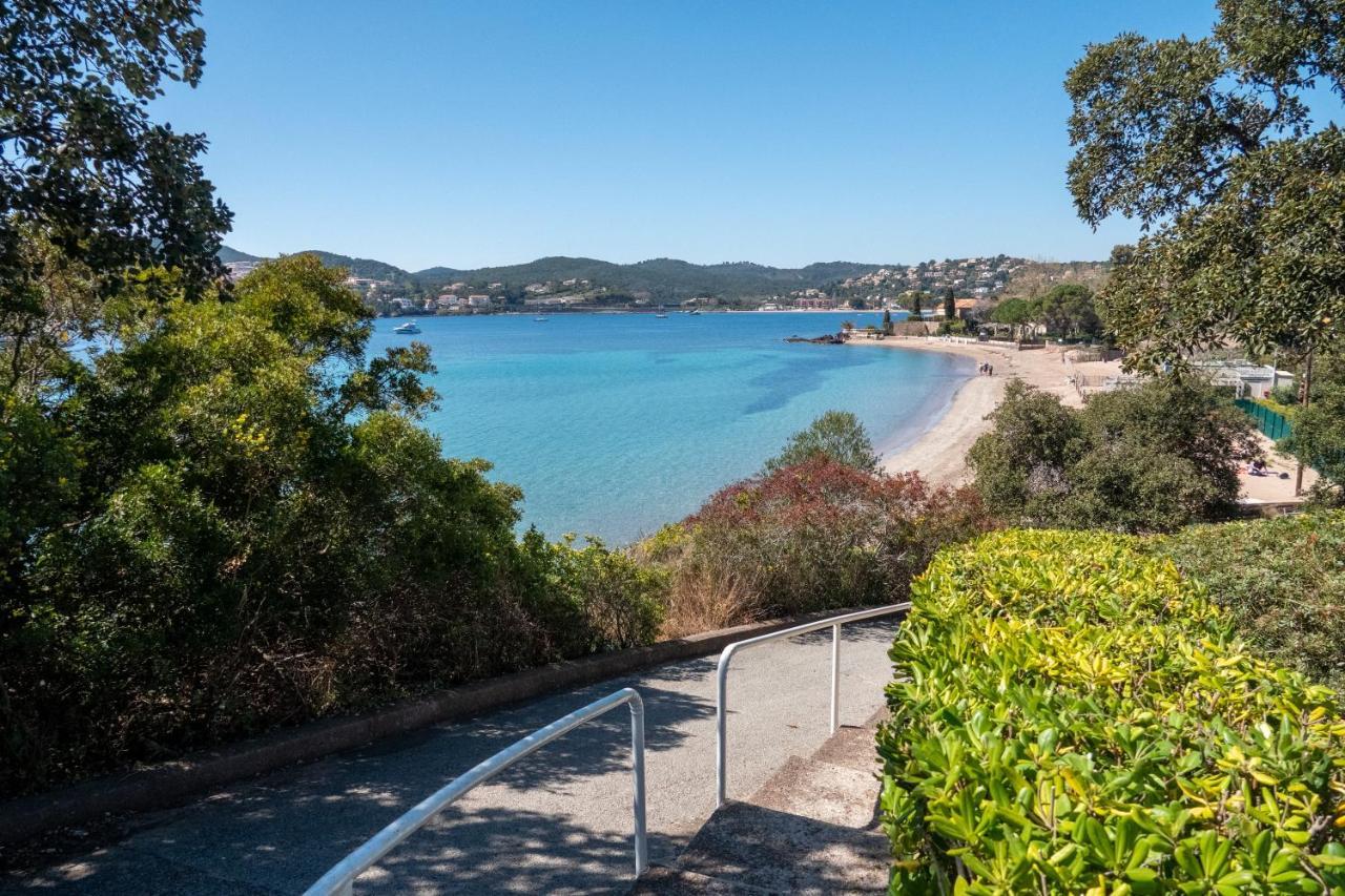 Agay Cap Esterel Le Hameau F2 Clim Plein Sud Dernier Etage Magnifique Vue Mer Saint-Raphaël Esterno foto