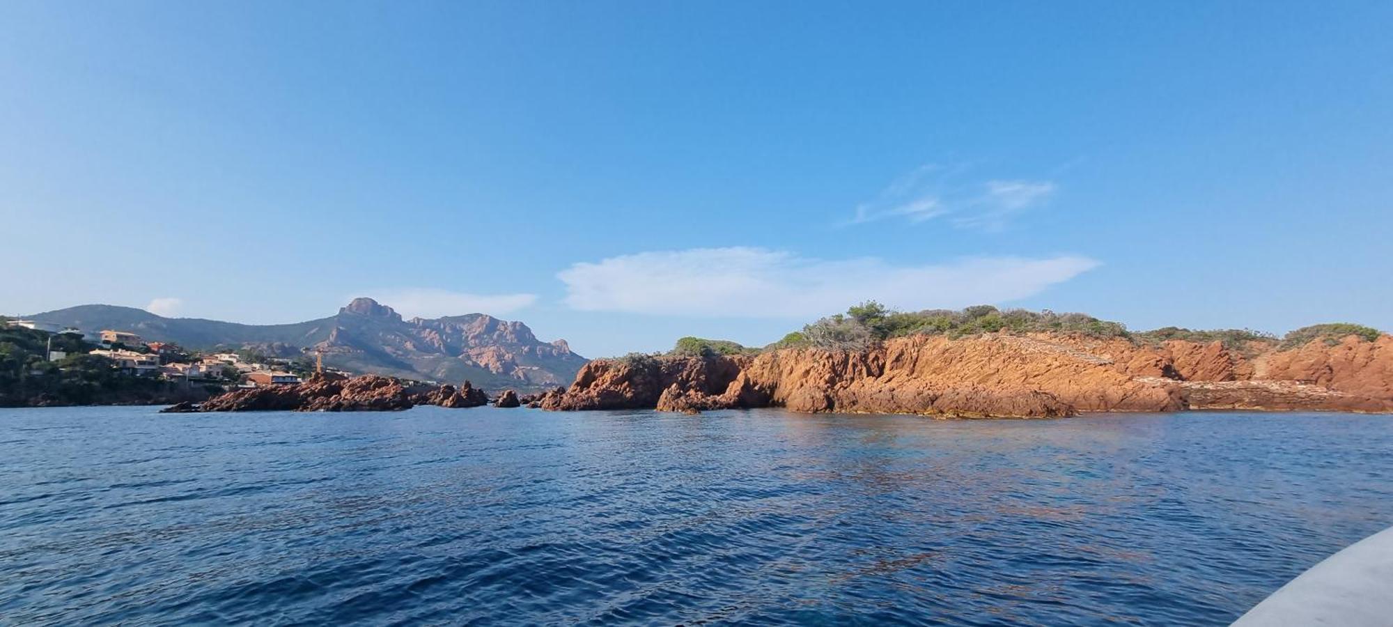 Agay Cap Esterel Le Hameau F2 Clim Plein Sud Dernier Etage Magnifique Vue Mer Saint-Raphaël Esterno foto
