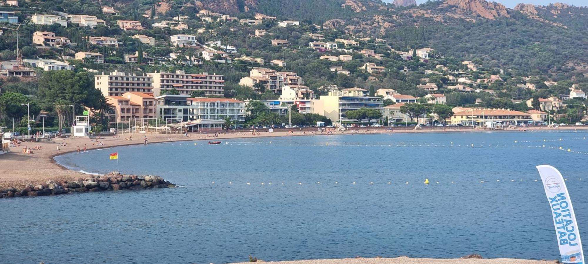 Agay Cap Esterel Le Hameau F2 Clim Plein Sud Dernier Etage Magnifique Vue Mer Saint-Raphaël Esterno foto