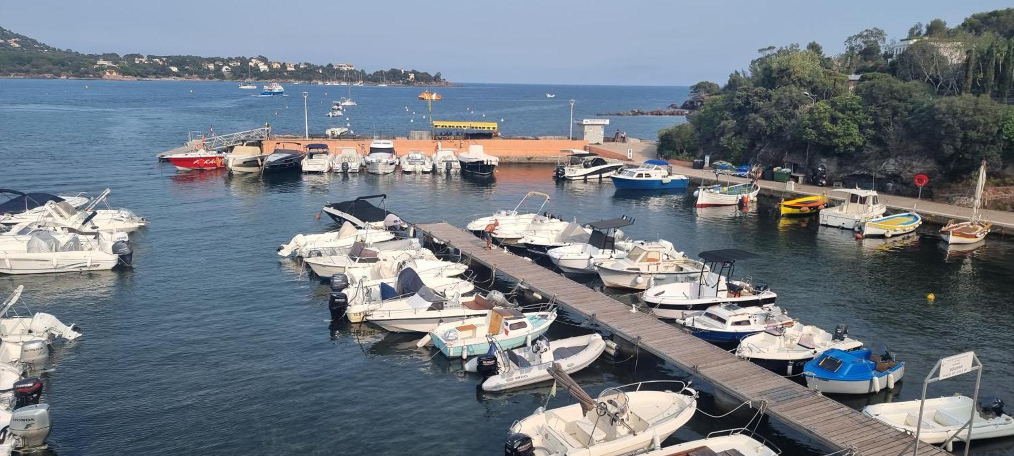 Agay Cap Esterel Le Hameau F2 Clim Plein Sud Dernier Etage Magnifique Vue Mer Saint-Raphaël Esterno foto