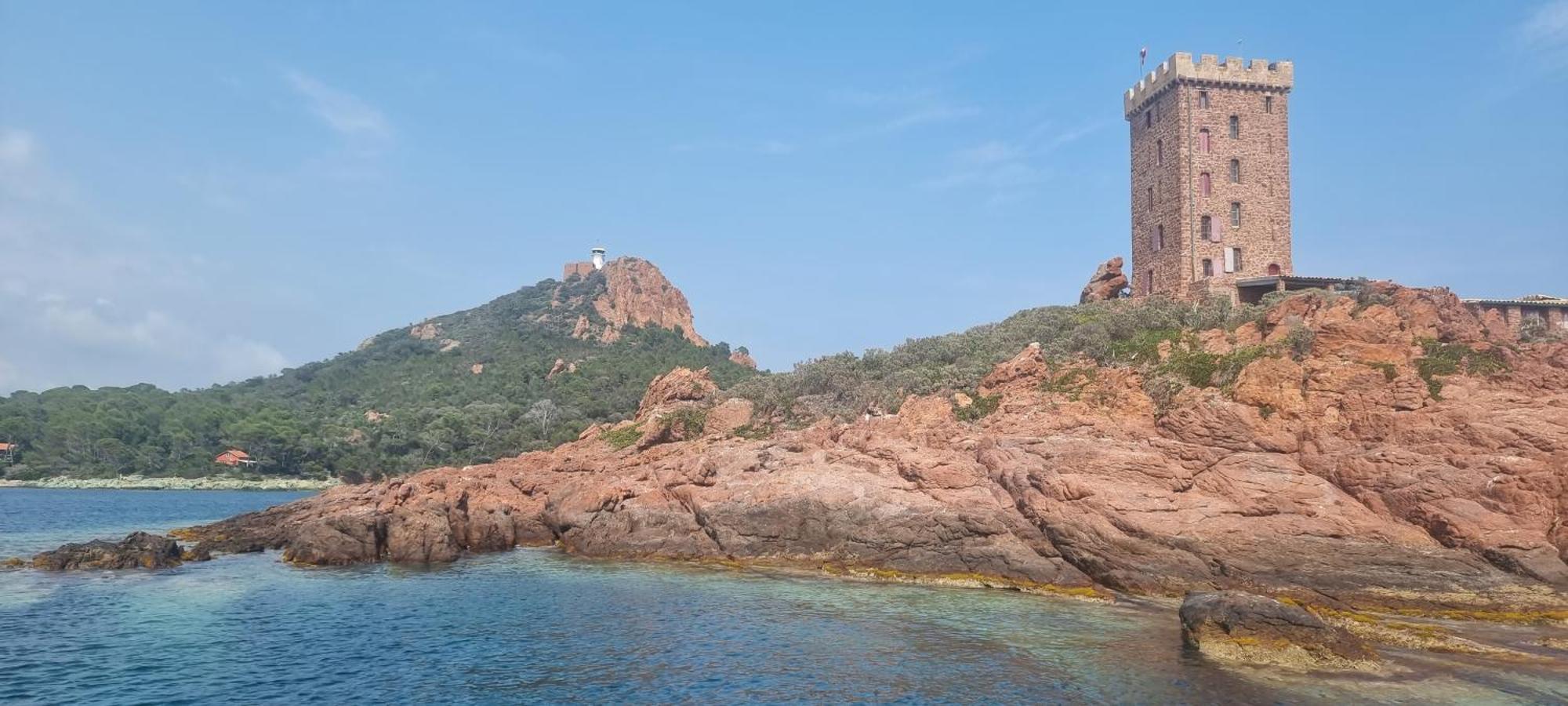 Agay Cap Esterel Le Hameau F2 Clim Plein Sud Dernier Etage Magnifique Vue Mer Saint-Raphaël Esterno foto
