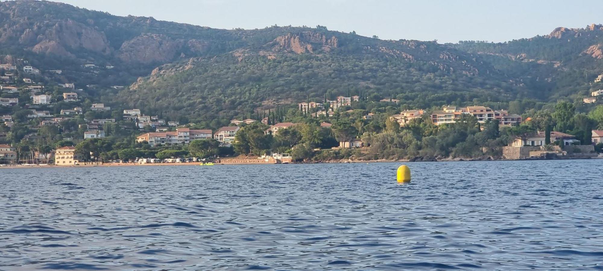 Agay Cap Esterel Le Hameau F2 Clim Plein Sud Dernier Etage Magnifique Vue Mer Saint-Raphaël Esterno foto