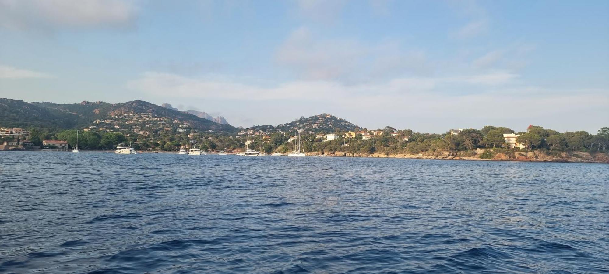 Agay Cap Esterel Le Hameau F2 Clim Plein Sud Dernier Etage Magnifique Vue Mer Saint-Raphaël Esterno foto