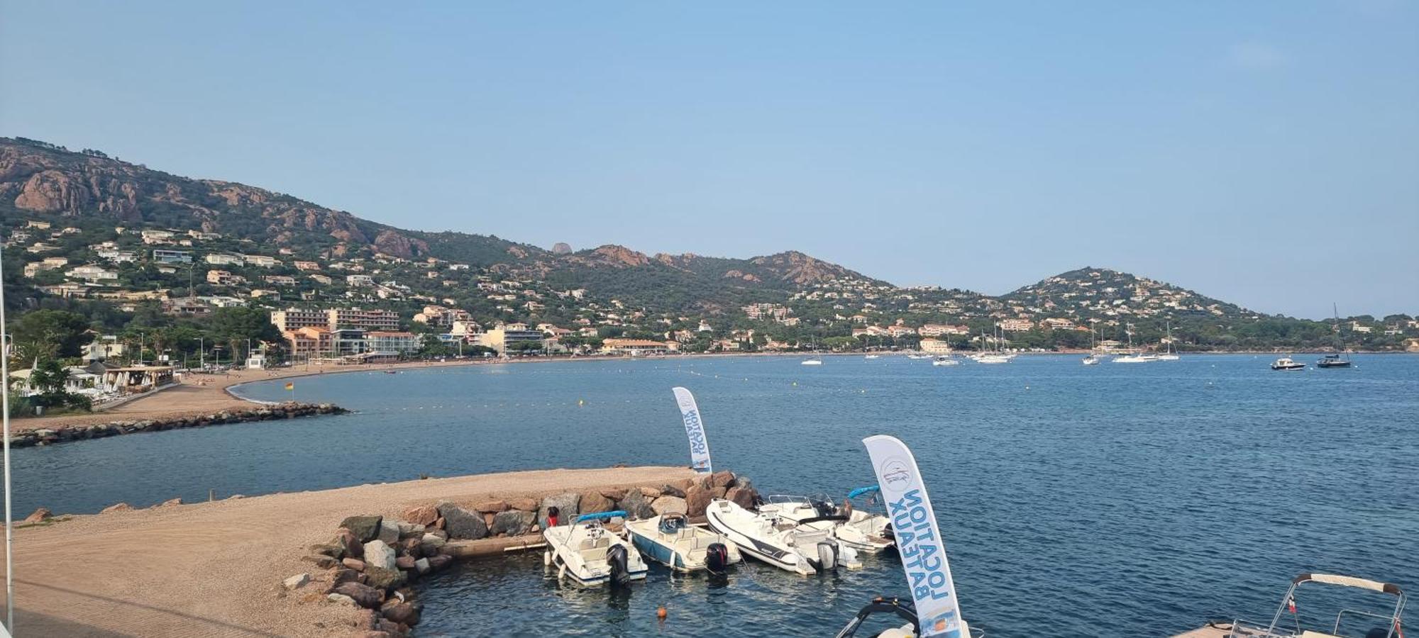 Agay Cap Esterel Le Hameau F2 Clim Plein Sud Dernier Etage Magnifique Vue Mer Saint-Raphaël Esterno foto
