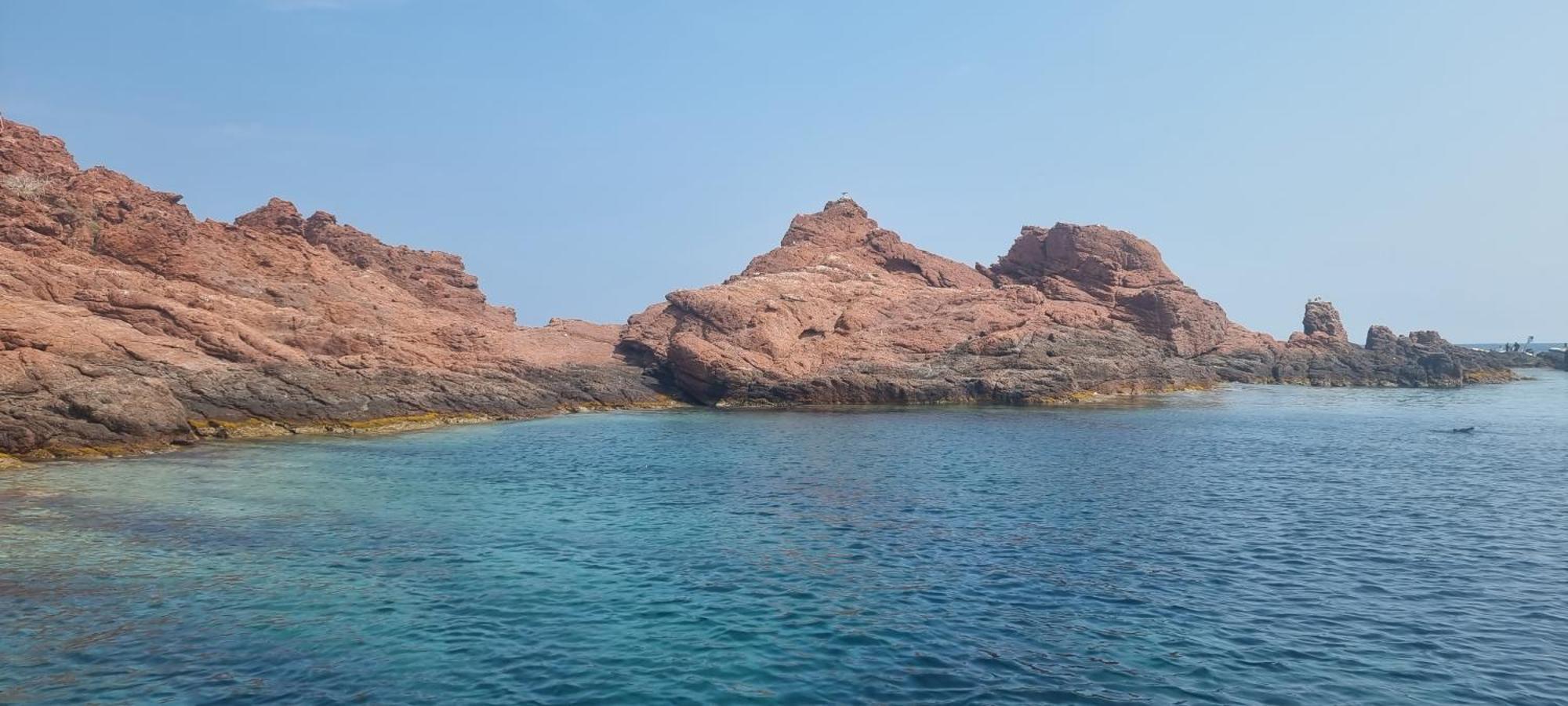 Agay Cap Esterel Le Hameau F2 Clim Plein Sud Dernier Etage Magnifique Vue Mer Saint-Raphaël Esterno foto