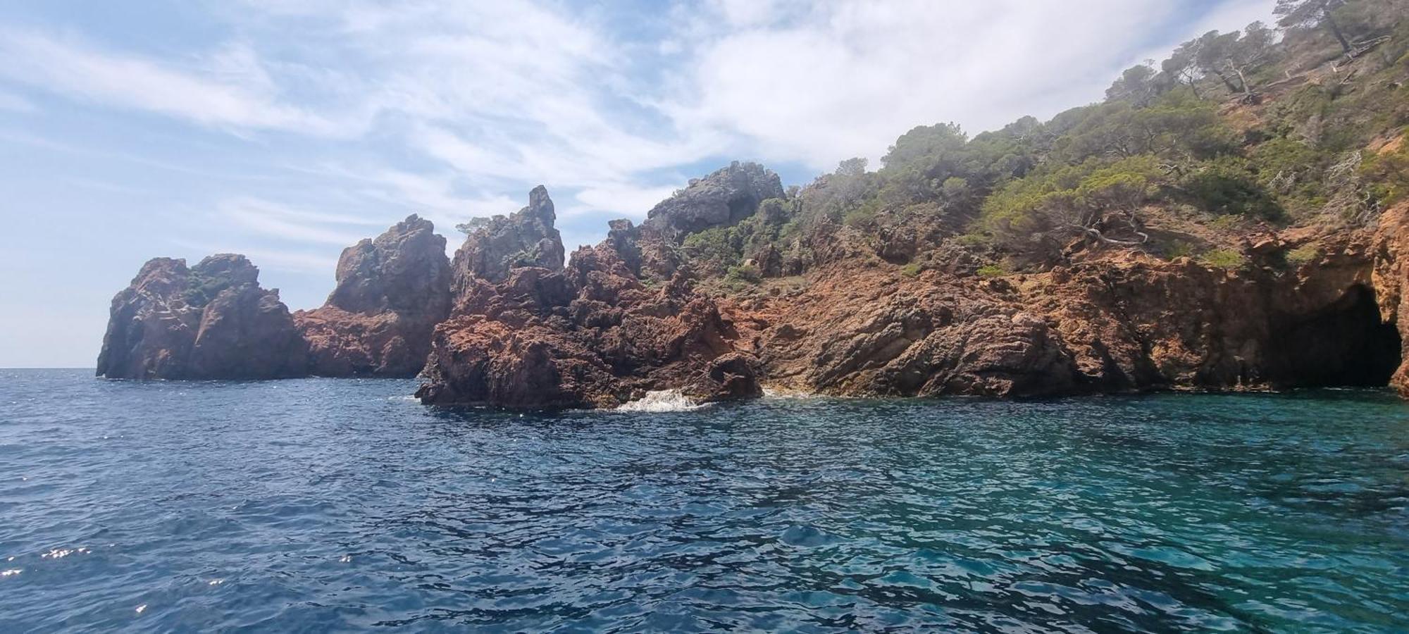 Agay Cap Esterel Le Hameau F2 Clim Plein Sud Dernier Etage Magnifique Vue Mer Saint-Raphaël Esterno foto