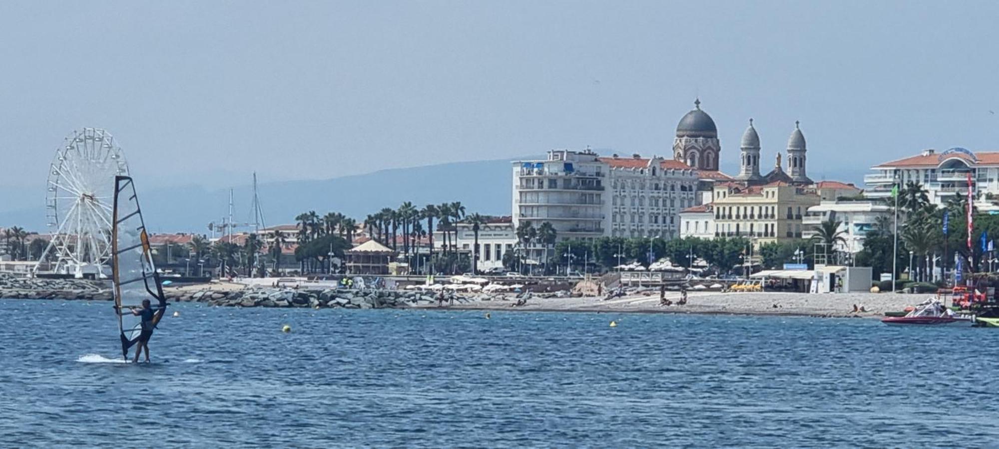 Agay Cap Esterel Le Hameau F2 Clim Plein Sud Dernier Etage Magnifique Vue Mer Saint-Raphaël Esterno foto