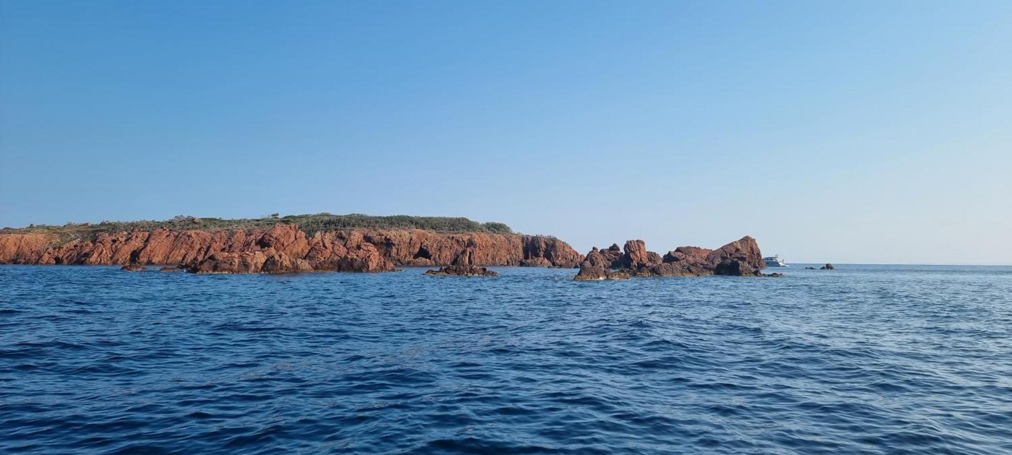 Agay Cap Esterel Le Hameau F2 Clim Plein Sud Dernier Etage Magnifique Vue Mer Saint-Raphaël Esterno foto