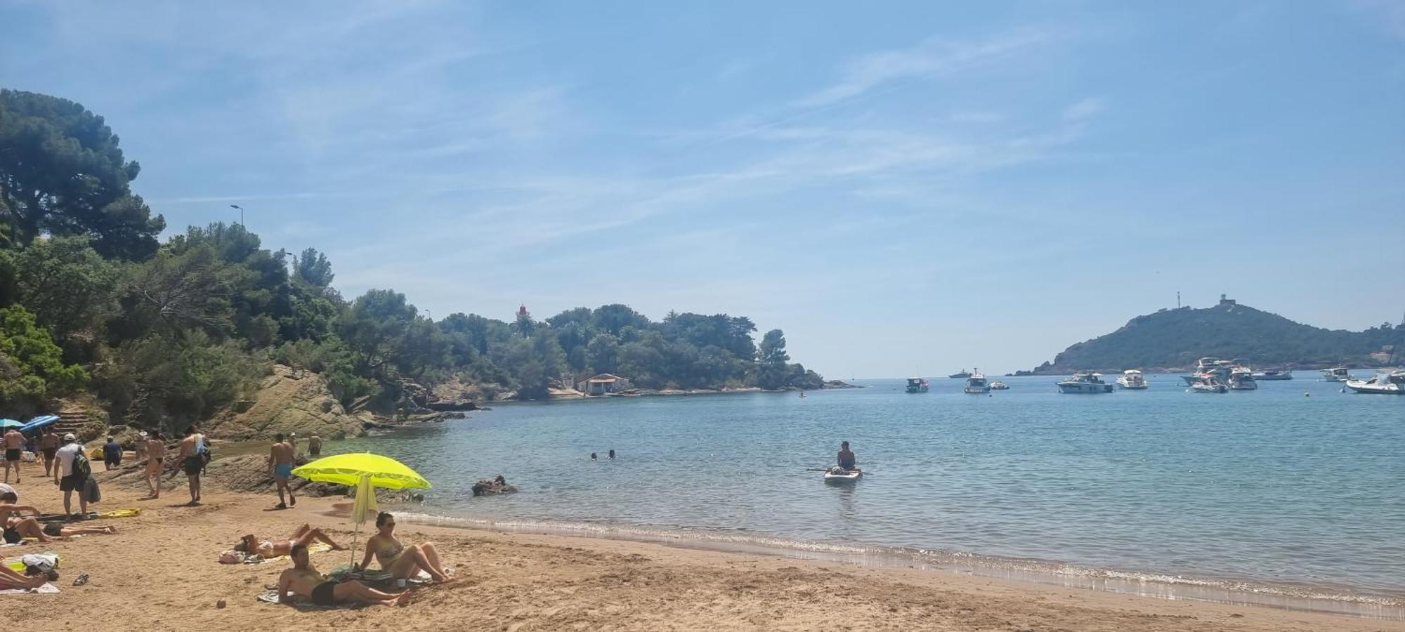Agay Cap Esterel Le Hameau F2 Clim Plein Sud Dernier Etage Magnifique Vue Mer Saint-Raphaël Esterno foto