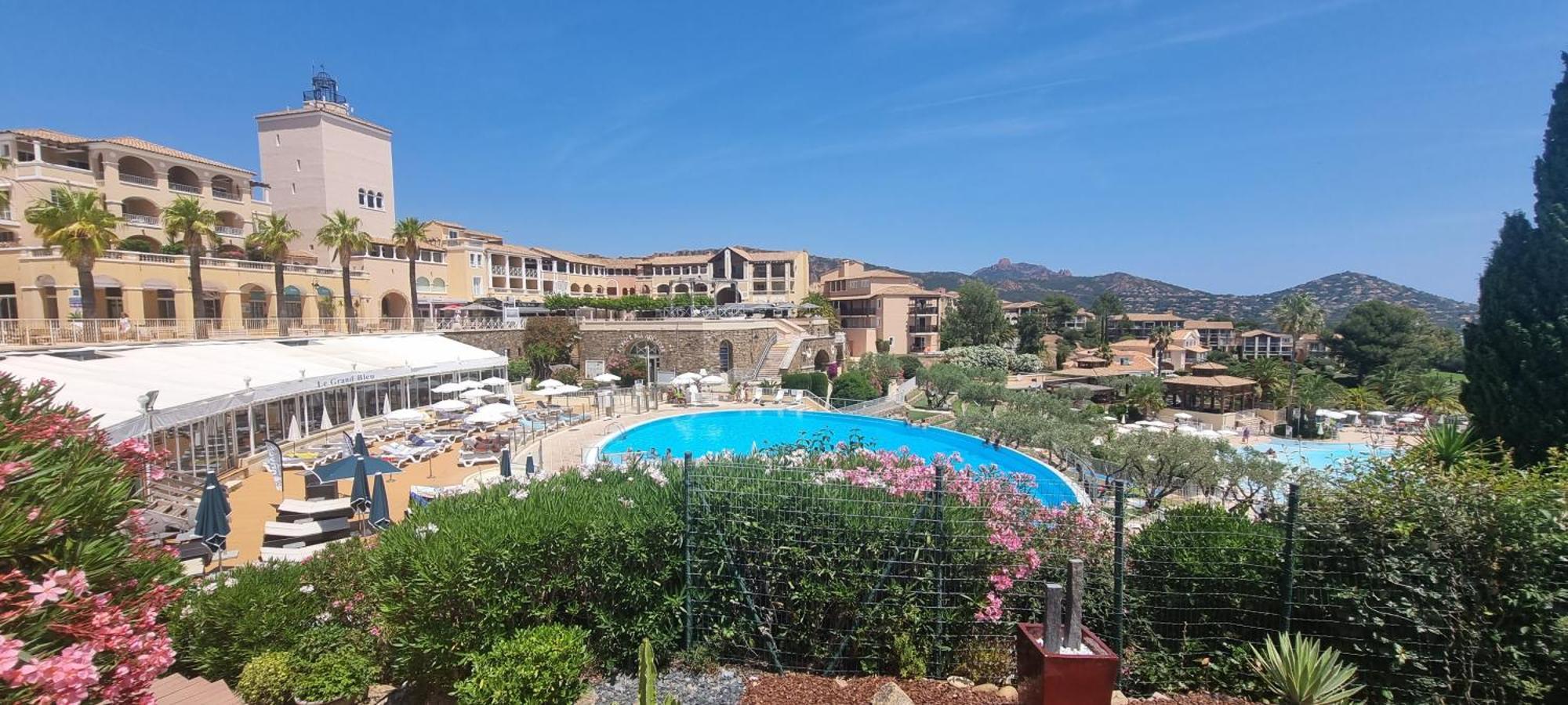 Agay Cap Esterel Le Hameau F2 Clim Plein Sud Dernier Etage Magnifique Vue Mer Saint-Raphaël Esterno foto