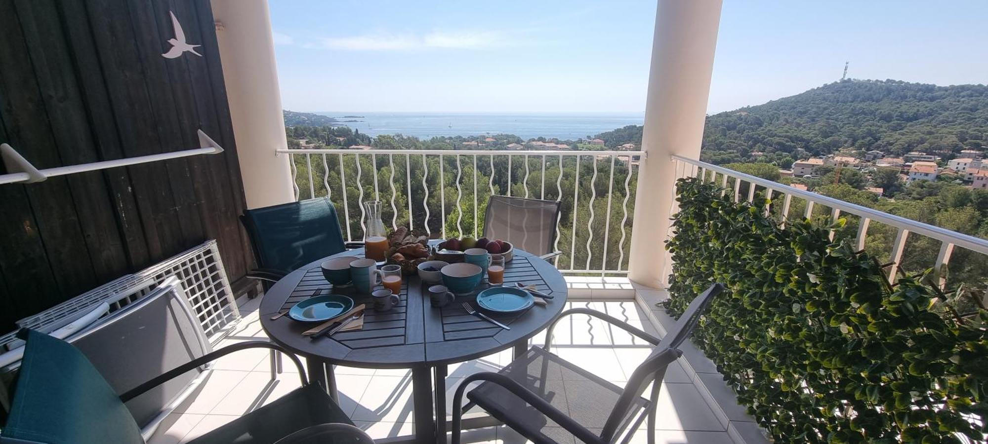 Agay Cap Esterel Le Hameau F2 Clim Plein Sud Dernier Etage Magnifique Vue Mer Saint-Raphaël Esterno foto
